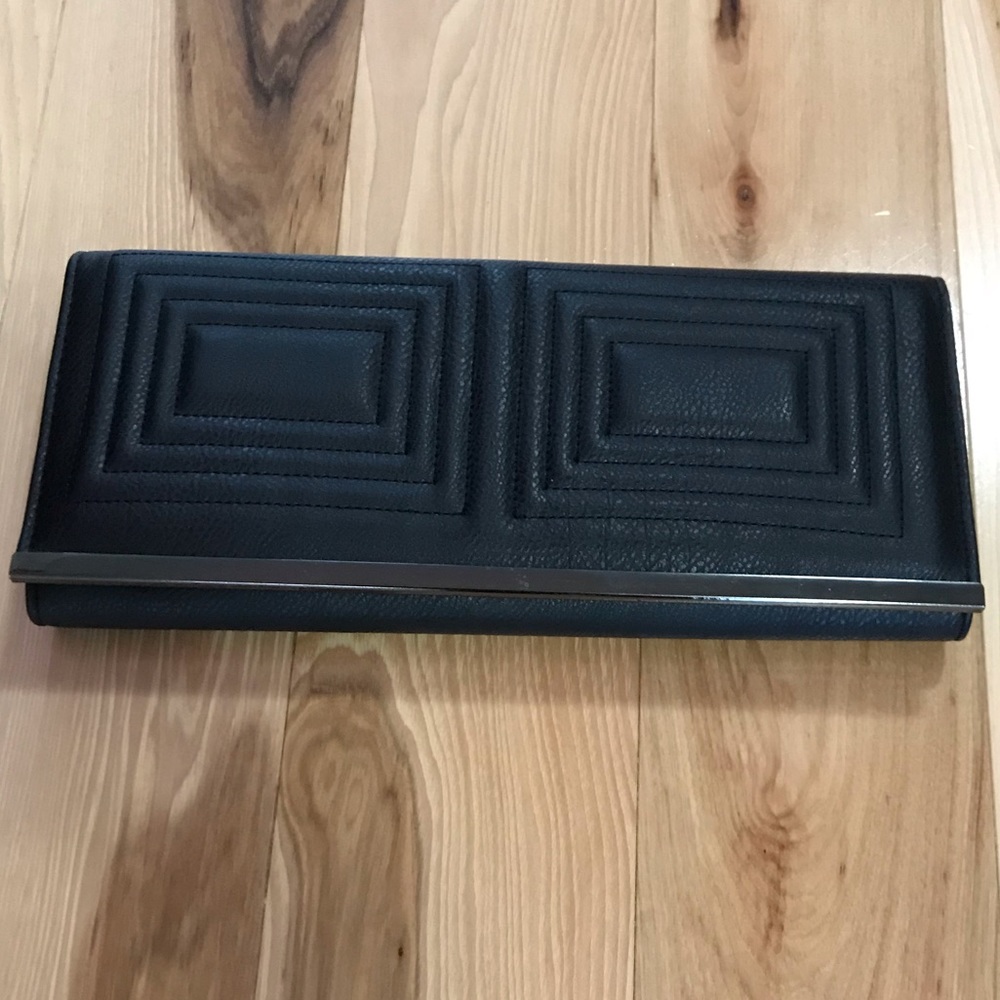 Leather clutch